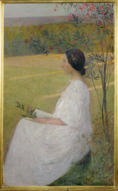 Muza (obraz na płótnie) autorstwa Henri Jean Guillaume Martin