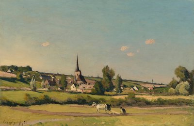 Widok św. Privé autorstwa Henri Joseph Harpignies