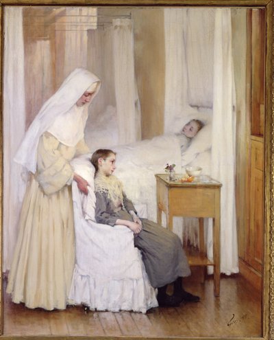 W szpitalu Notre-Dame du Perpetuel Bon Secours, 1903 autorstwa Henri Jules Jean Geoffroy