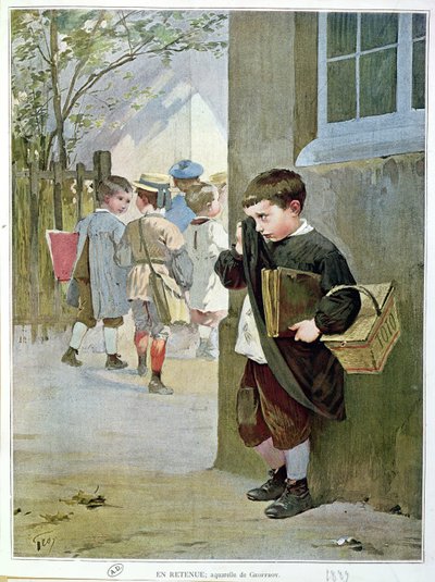 W areszcie, 1889 autorstwa Henri Jules Jean Geoffroy