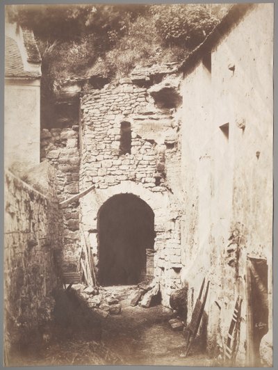 Za farmą troglodytów, ok. 1930 r. 1853. autorstwa Henri Le Secq