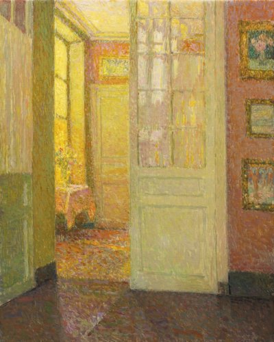Wnętrze. Światło okna, 1931 autorstwa Henri Le Sidaner