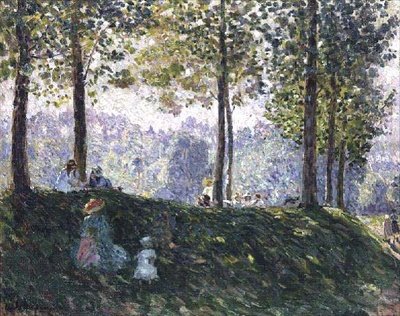 Dzieci w parku autorstwa Henri Lebasque