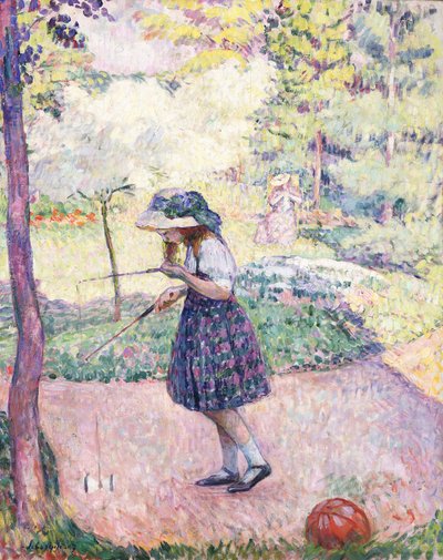 Gra Diabolo autorstwa Henri Lebasque