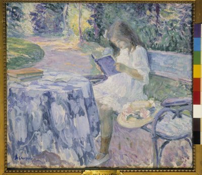 Czytelnik (olej na płótnie) autorstwa Henri Lebasque