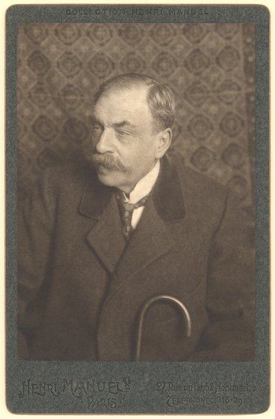 Marcel Prevost (1862-1941) (zdjęcie czarno-białe) autorstwa Henri Manuel