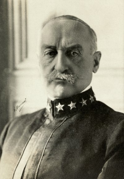 Portret admirała Bensona (zdjęcie) autorstwa Henri Manuel