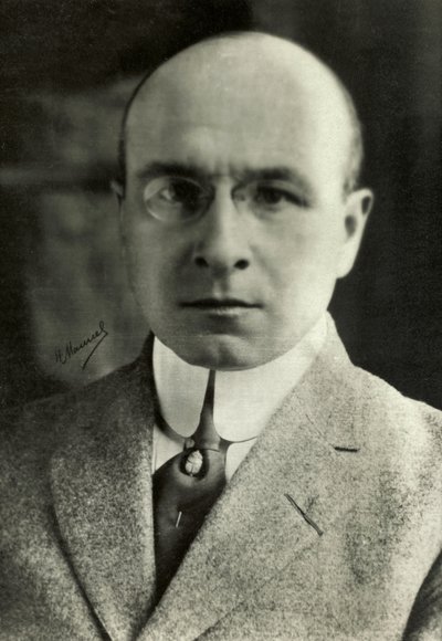 Portret Alexisa Carrela (zdjęcie) autorstwa Henri Manuel