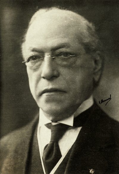 Portret Samuela Gompersa (zdjęcie) autorstwa Henri Manuel