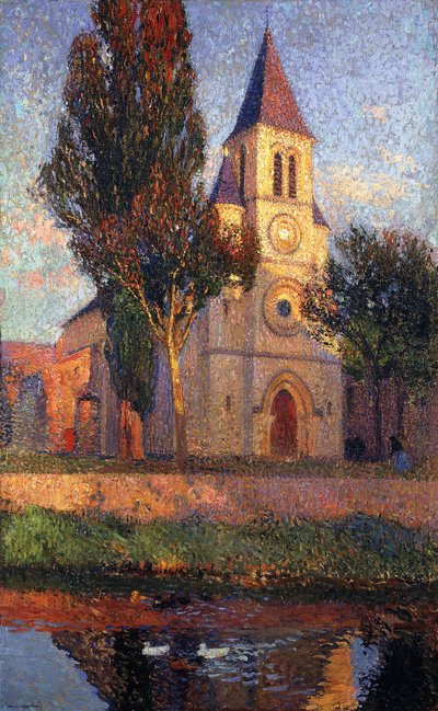 Kościół w Labastide du Vert; Kościół Labastide du Vert, autorstwa Henri Martin