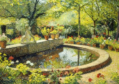 Staw w Marquayrol; Basen Marquayrol, ok. 1930 autorstwa Henri Martin