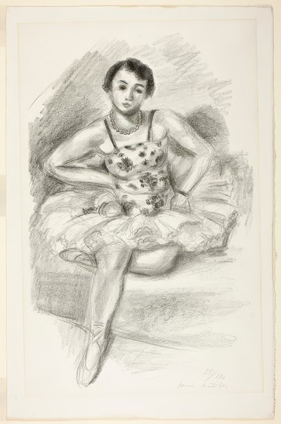 Ballet Dancer, od Ten Dancers autorstwa Henri Matisse