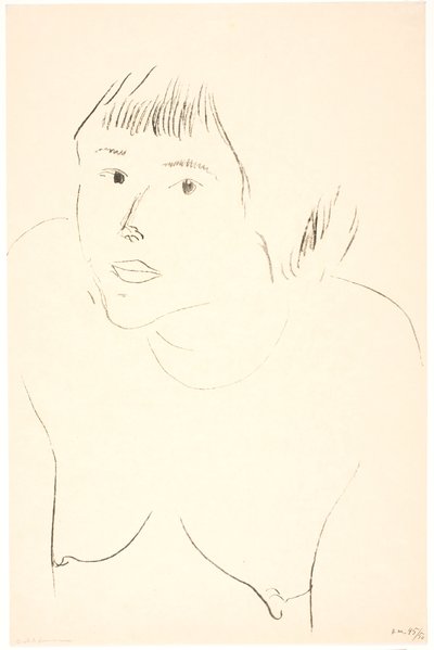 Popiersie nagiej kobiety autorstwa Henri Matisse