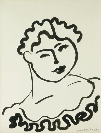 Popiersie kobiety (Tati) autorstwa Henri Matisse