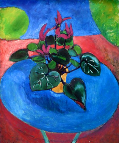 Fioletowy cyklamen autorstwa Henri Matisse