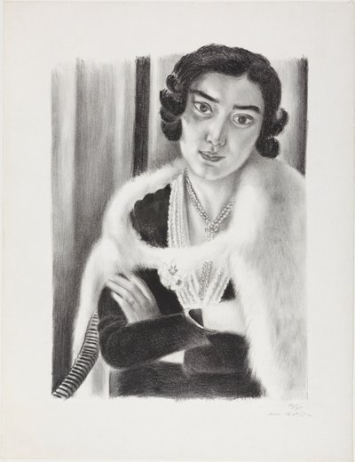 Biały lis autorstwa Henri Matisse