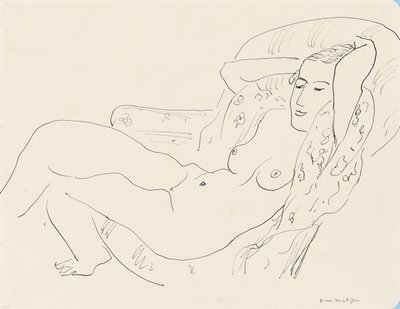 Kobieta nago, ręce uniesione autorstwa Henri Matisse