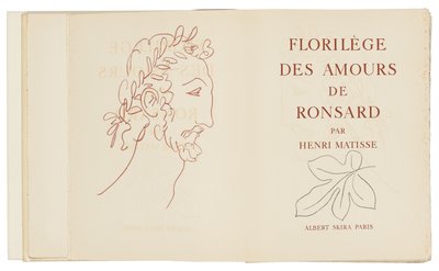 Wybór Amours Ronsarda autorstwa Henri Matisse