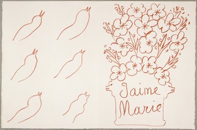 Florilège z Amours Ronsarda, 29 listopada autorstwa Henri Matisse