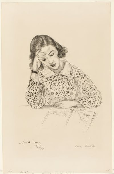 Girl Reading autorstwa Henri Matisse