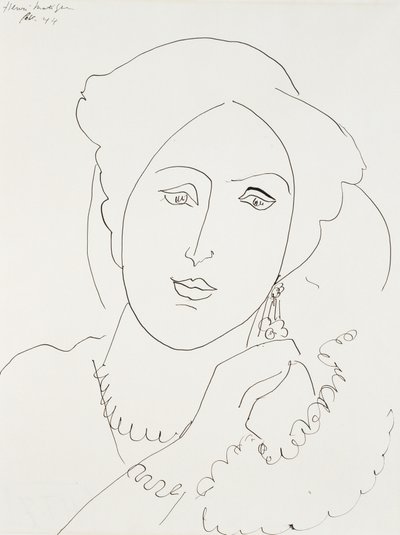 Głowa autorstwa Henri Matisse