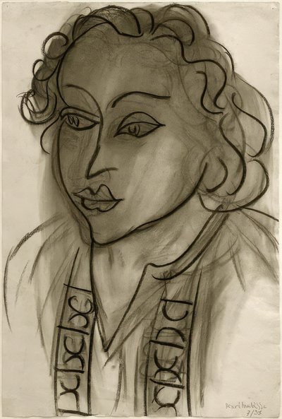 Głowa kobiety autorstwa Henri Matisse
