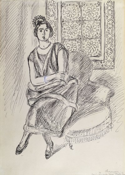 Okno Henriette i Moucharabieh autorstwa Henri Matisse