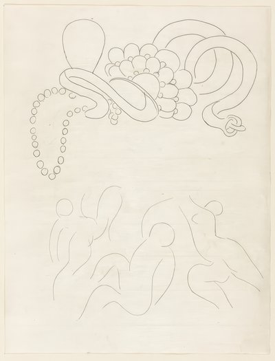 Hérodiade, Scena ll, płyta jedenasta z Poezji Mallarmégo autorstwa Henri Matisse