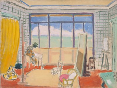 W pracowni w Nicei autorstwa Henri Matisse