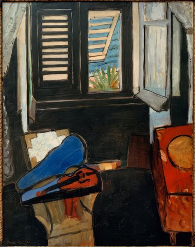 Wnętrze ze skrzypcami autorstwa Henri Matisse