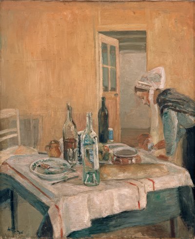 Bretońska kelnerka autorstwa Henri Matisse