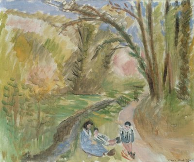 Krajobraz, południe Francji (obraz) autorstwa Henri Matisse