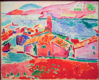 Dachy Collioure autorstwa Henri Matisse