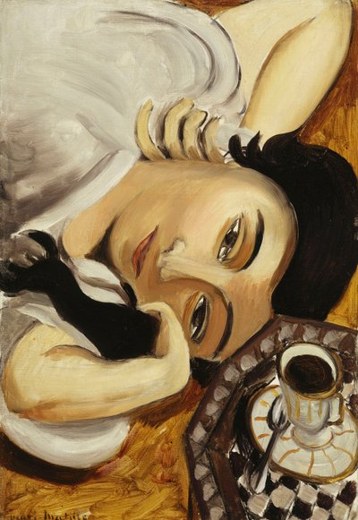 Lorette z filiżanką kawy autorstwa Henri Matisse