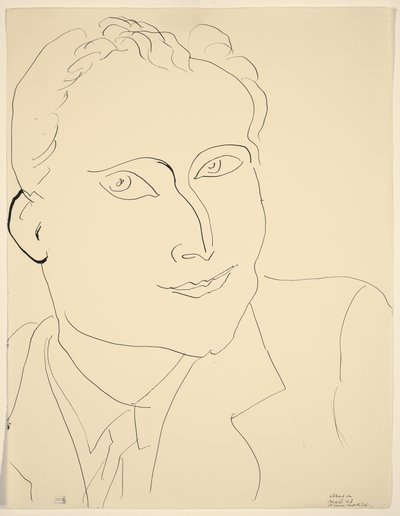 Louis Aragon autorstwa Henri Matisse