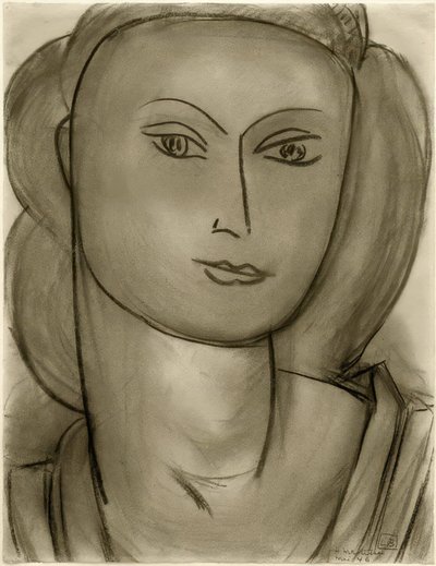 Pani L.B. (Lucienne Bernard) autorstwa Henri Matisse