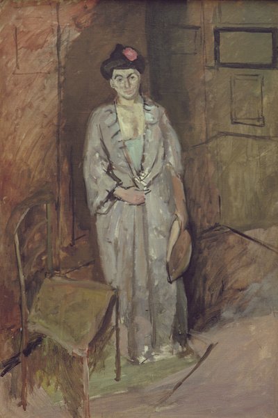 Madame Matisse en Japonaise (Japońska dama) 1901 (olej na płótnie) autorstwa Henri Matisse
