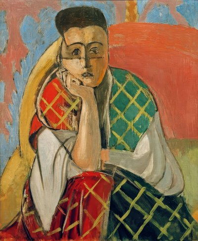 Mademoiselle H.D. Kobieta z welonem autorstwa Henri Matisse