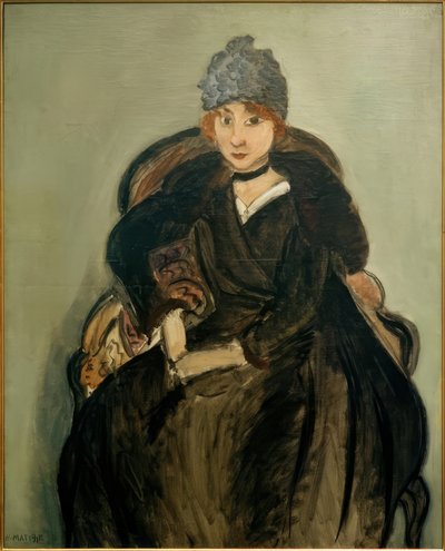 Marguerite w niebieskim kapeluszu autorstwa Henri Matisse