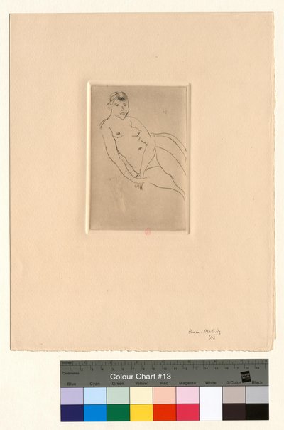 Półleżący akt autorstwa Henri Matisse