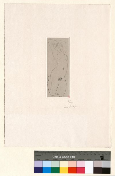 Akt klęczący i wygięty autorstwa Henri Matisse