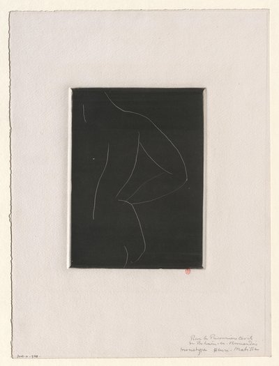 Akt od tyłu autorstwa Henri Matisse
