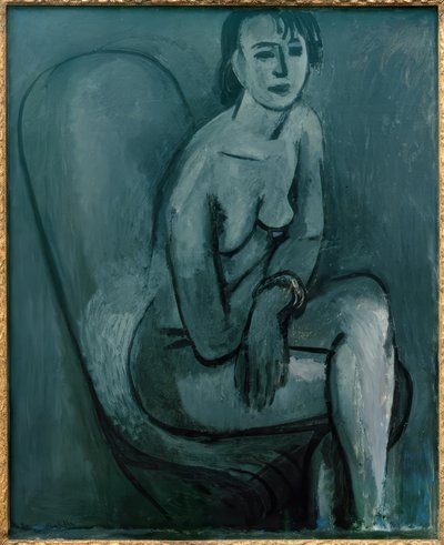 Szary nude z bransoletką autorstwa Henri Matisse