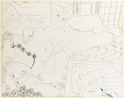 Akt w studio autorstwa Henri Matisse