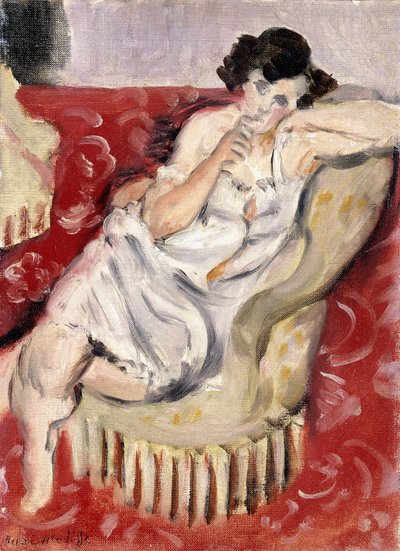 Akt z fotelem autorstwa Henri Matisse