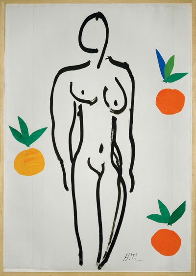 Nude z pomarańczami autorstwa Henri Matisse