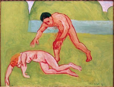 Nimfa i Satyr autorstwa Henri Matisse