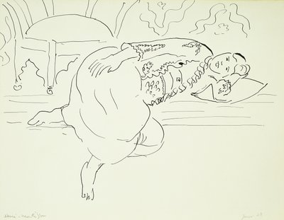 Odalisque autorstwa Henri Matisse