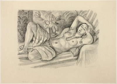 Odaliska z magnolią autorstwa Henri Matisse