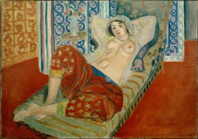 Odaliska w czerwonych kulotach autorstwa Henri Matisse